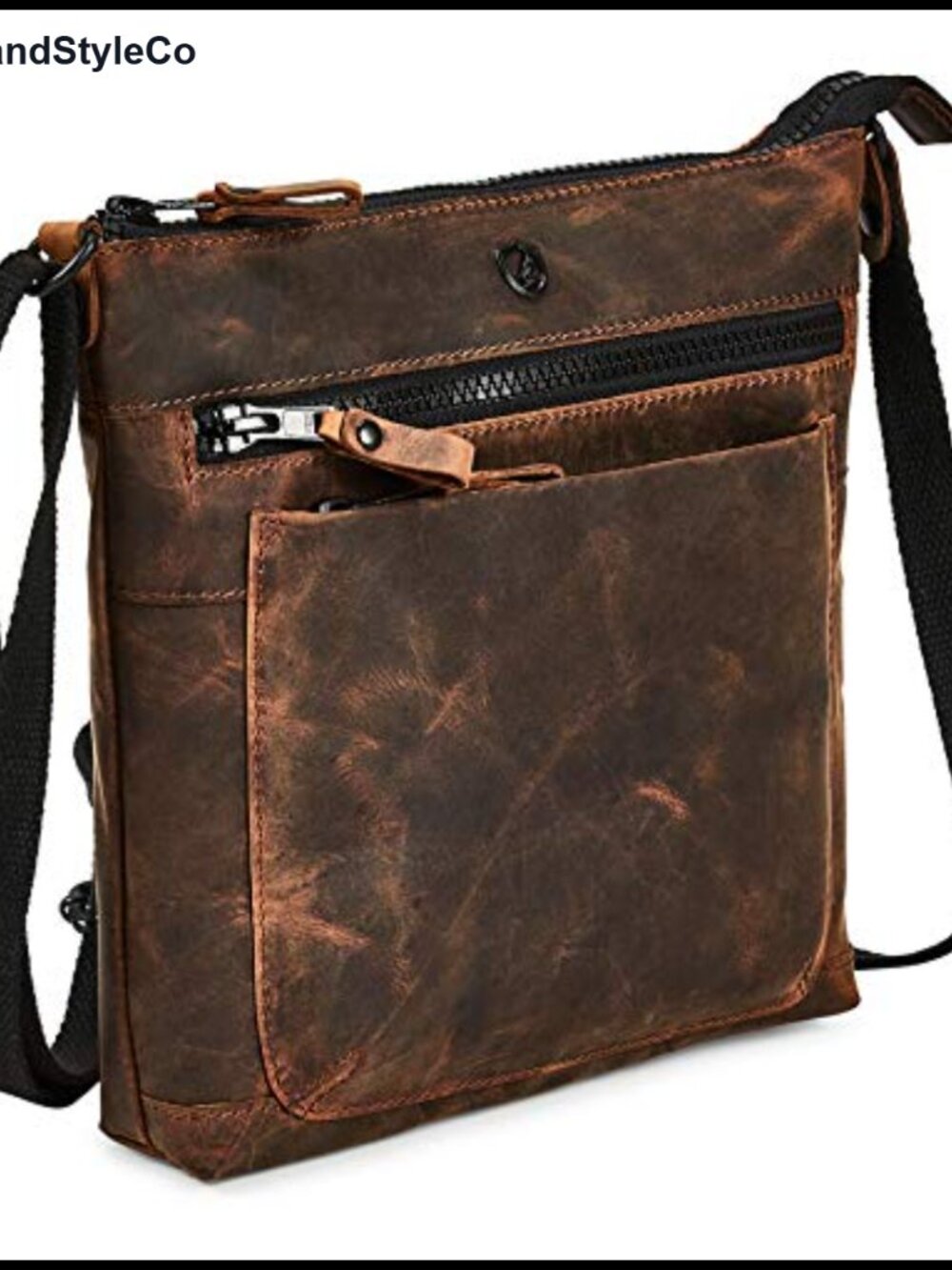 Genuine Leather Small Crossbody Bag for Women Vintage Travel Purse